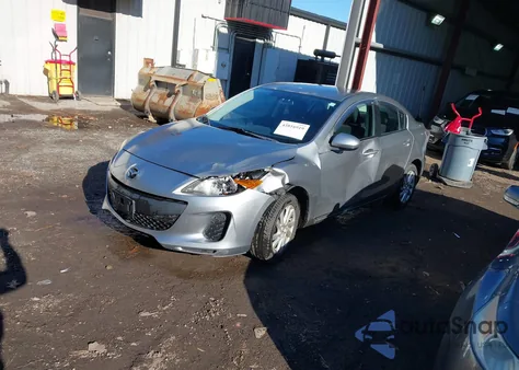 2012 Mazda Mazda3 I Touring из США, поврежденный, VIN JM1BL1V80C1648313